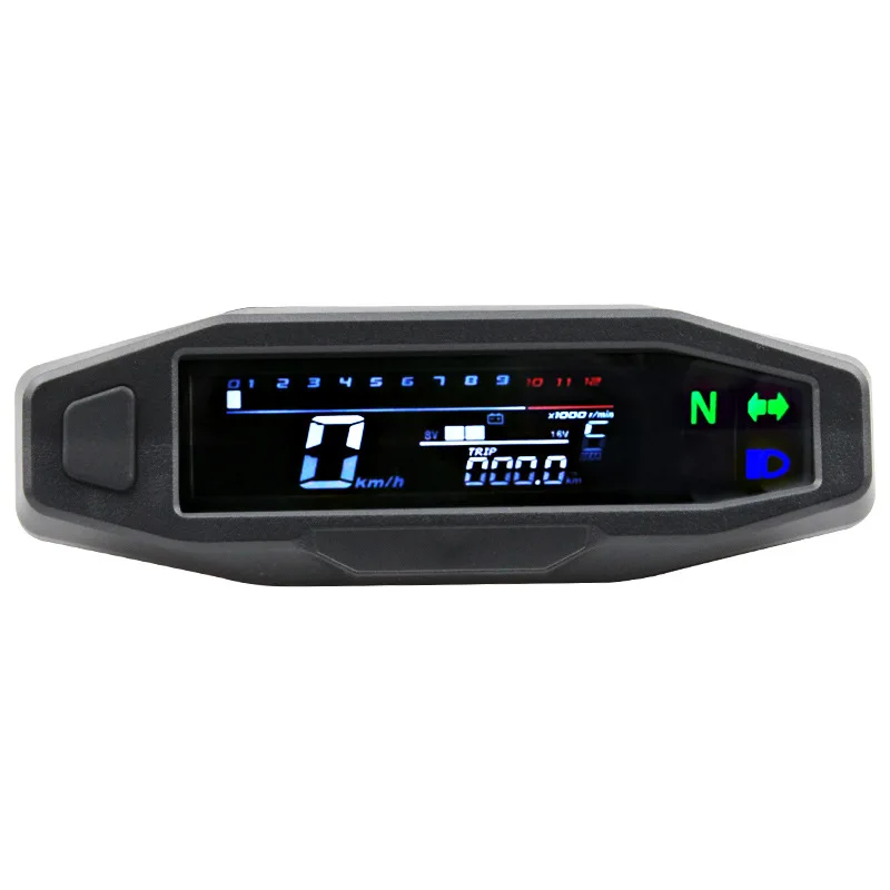 

Newest For Motorcycle Speedometer OIL GAUGE Tachometer Universal Digital Meters Instrument Cluster Turn Signal Light Indicator