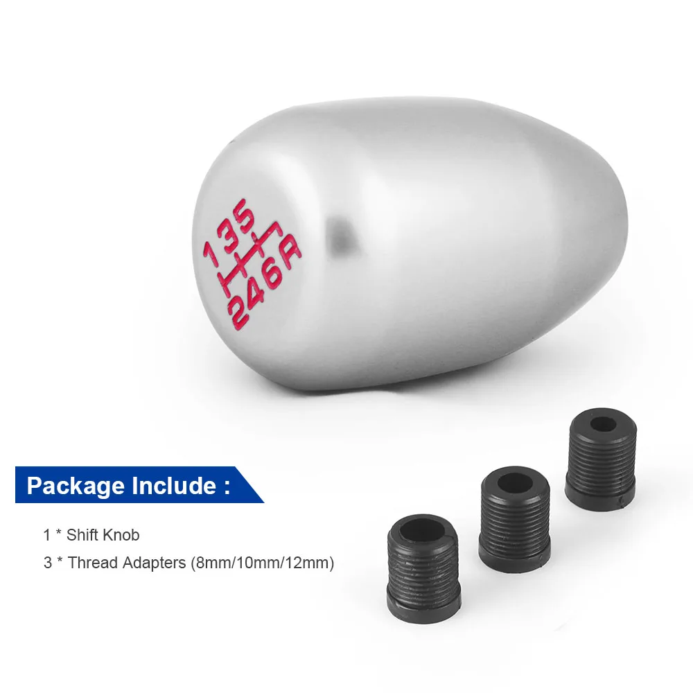 Racing Universal 6 Gang Auto Schaltknauf Manuell Automatisch Für 8 MM, 10 MM, 12 MM Schalthebel BX 102548 – Detail 12