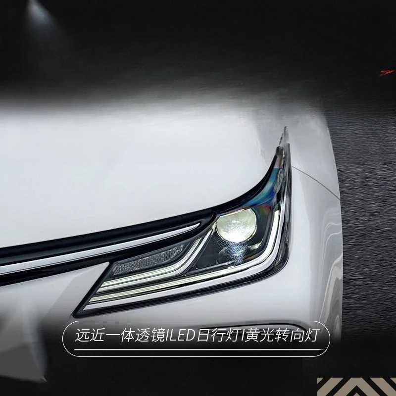 

Suitable for Toyota New Corolla 19-21 Headlight Assembly Low Trim Upgrade High Trim LED Daytime Running Light Turn Signal Light