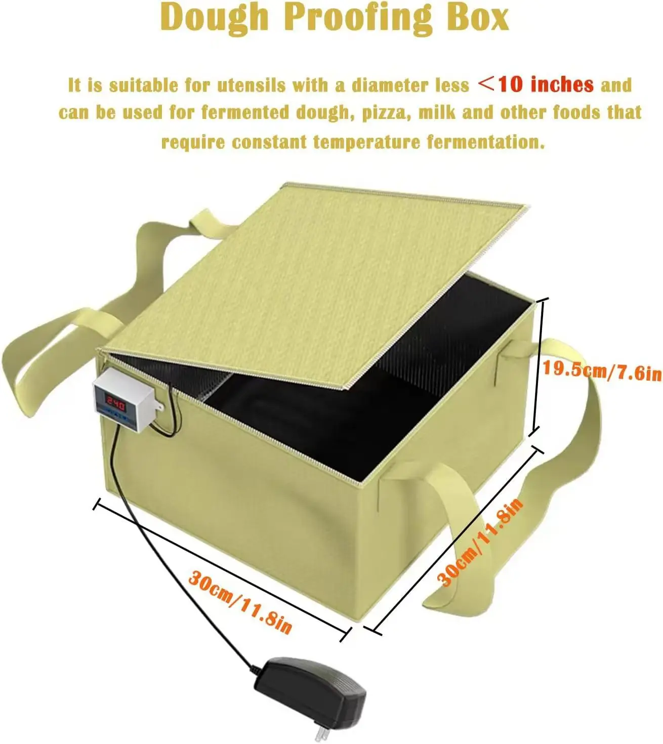 Foldable Dough Proofing Box 6