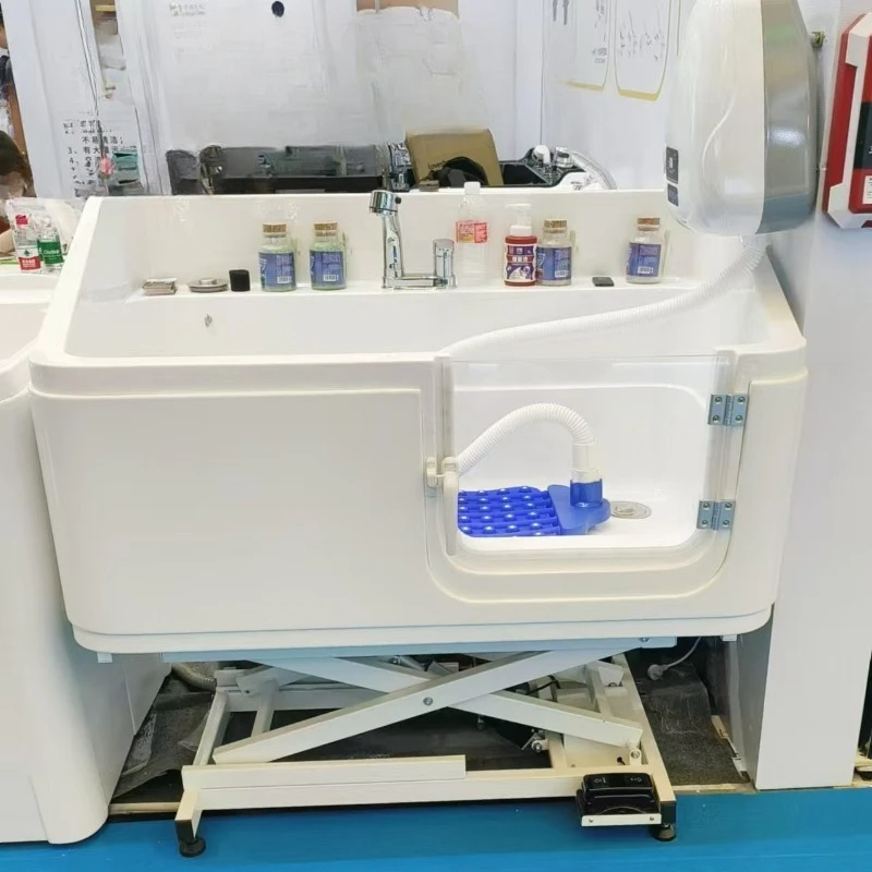 Bathtub pet shop washing dog pool cat and dog bathing jacuzzi tub bathtub machine
