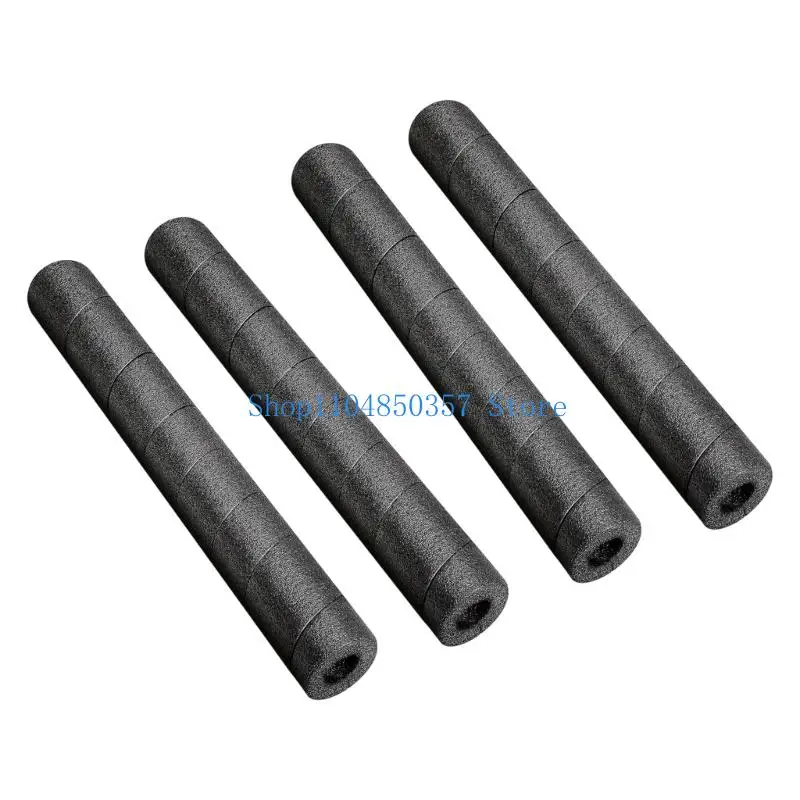 

652F 2/4Pcs Multipurpose Soft Wrap Pipe Foam Wrap Pipe Insulation Foam Tubes