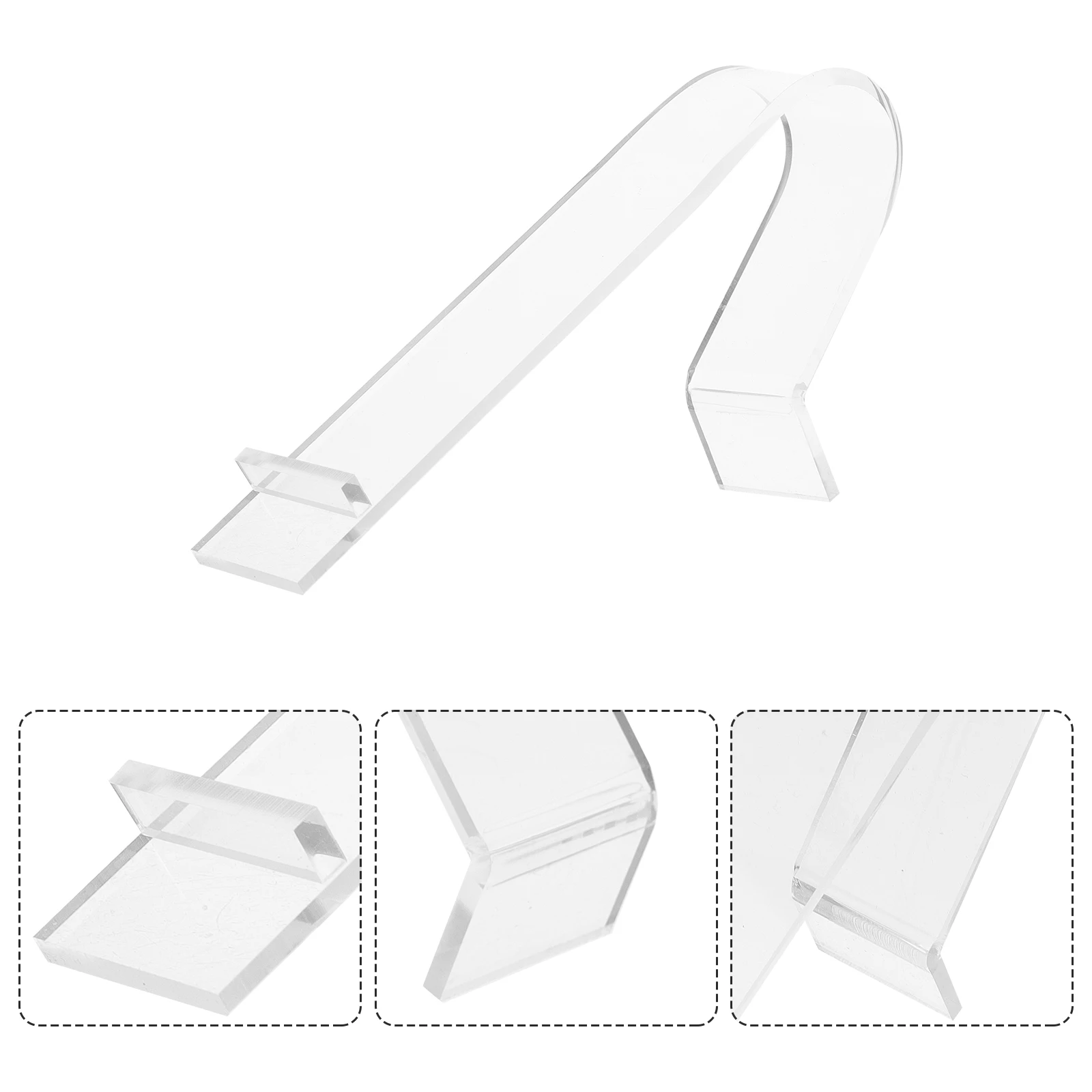 

Acrylic Shoe Racks Transparent Wear Shoe Display Racks Resistant Unique High Heels S Brackets Holder