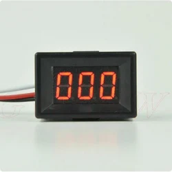 GWUNW BY336VK DC 10V 30V 50V 100V 200V 500V1000V 3 bit 0.36inch Voltage Tester Meter digital voltmeter  Panel MeterV