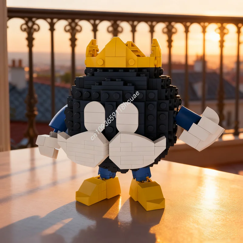 

387 шт. MOC King Bob Omb Марианная модель строительные блоки строительные сборные игрушки DIY креативный кирпич рождественские подарки на день рождения