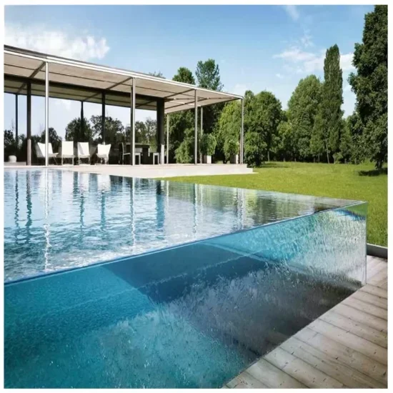 clear Customized Acrylic Plexiglass Window Swimming Pool Clear Acrylic Plexiglass Window 10m Length Pool Sheet UV Resistant