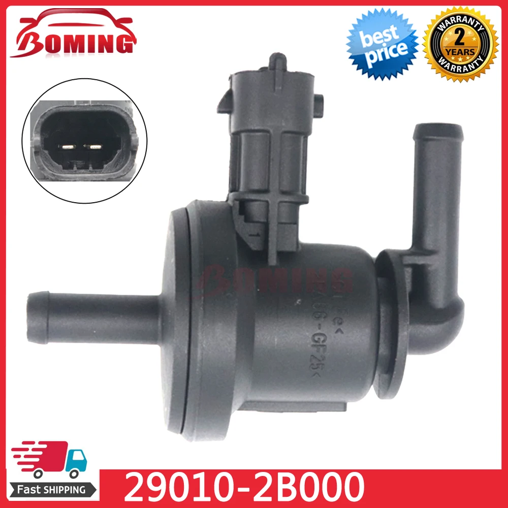 For HYUNDAI ACCENT I20 I30 VELOSTER For KIA RIO SOUL K3 SPORTAGR 290102B000 29010-2B000 Car Canister Purge Solenoid Purge Valve
