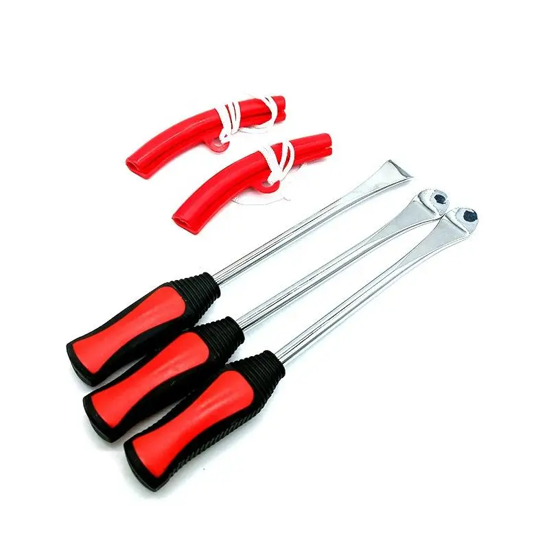 

Car Motorcycle Bike Tire Repair Levers Tool Kit Rim Protector Tire Maintenance Changer Levers Tool Steel Spoon