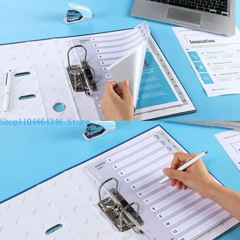 5asd chỉ số đầy màu sắc tab thư mục