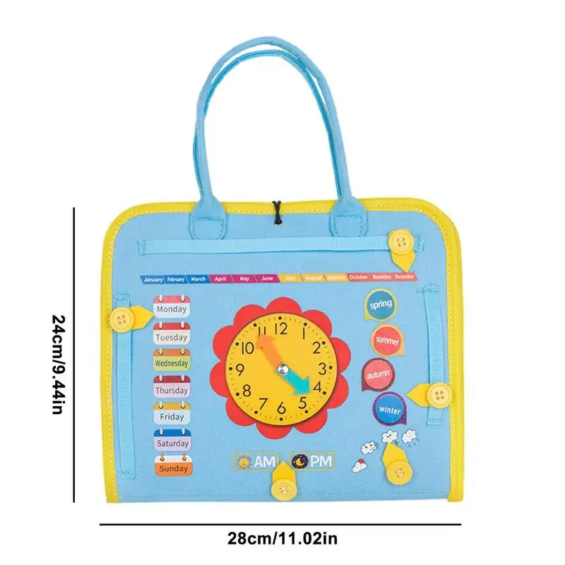 Tavola sensoriale Montessori 14 in 1 Tavole occupate per bambini Attività di apprendimento per lo sviluppo delle abilità motorie fini Tavole occupate da viaggio