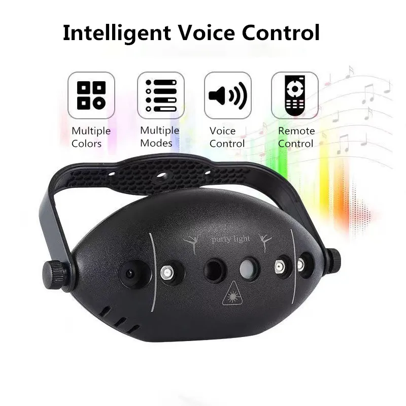 Discolampen Podiumlicht 72 Patronen Dj Party Light Projector Licht Strobe Party Club Home Vakantie Decoratie Verlichting Voor Disco