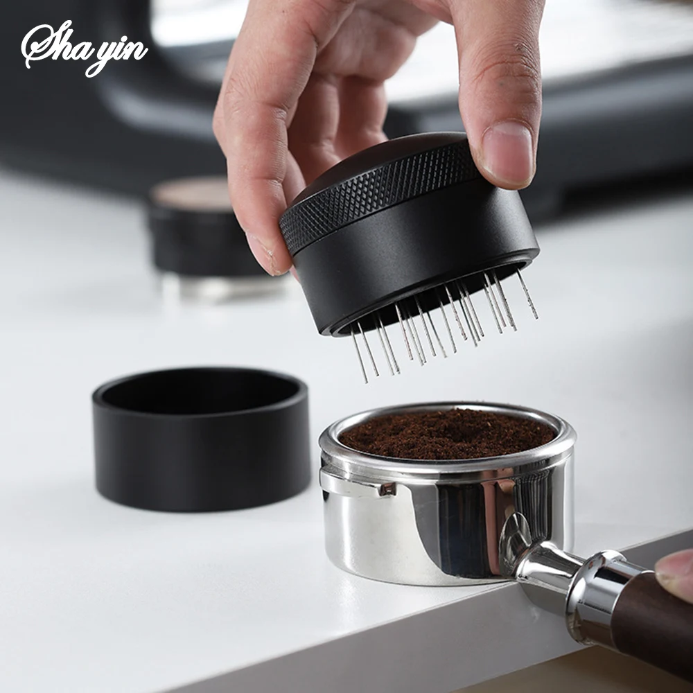 Espresso Stirrer WDT Tool, Espresso Distribution Tool for 51mm 53mm 58mm Portafilter, Coffee Powder Stirring Tool