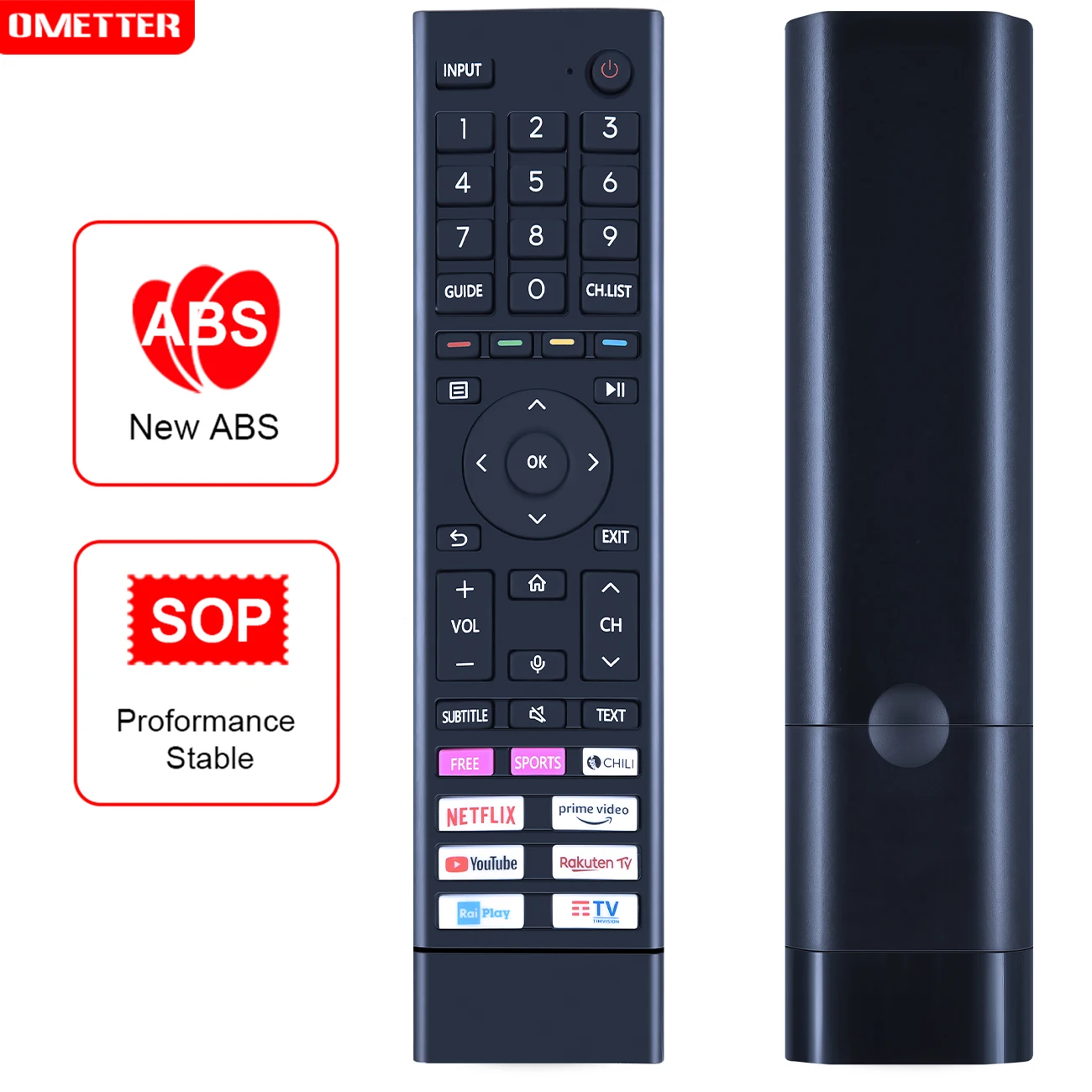 

Voice For Hisense T288492 remote control television - ERF3C80H