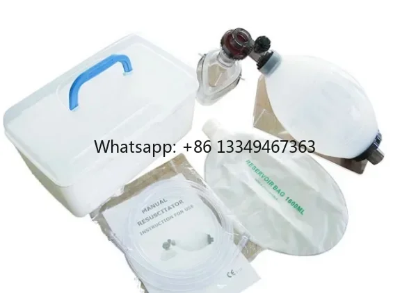 

good price Factory Direct medical consumables Emergency Ambulance silicone BVM manual portable resuscitator bag valve mask BVM h