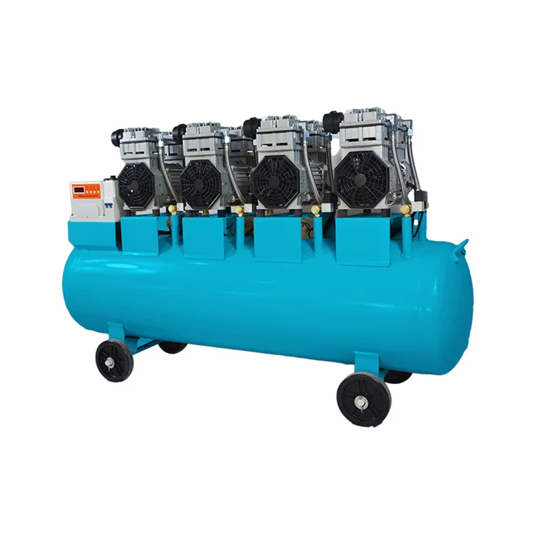 Economical Custom Design Rotary Type Piston 6.72KW Oil Free China Supplier 220V Air Compressor 200 Liter
