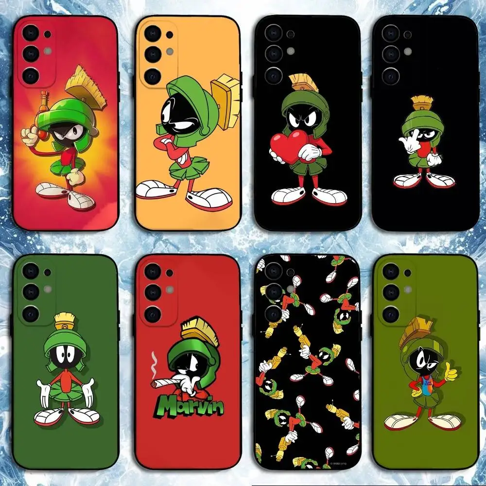 

M-Marvins The M-Martian Phone Case For Samsung S25,S24,S23,S22,S21,S20,Plus,Fe,Lite,Others Black Cover