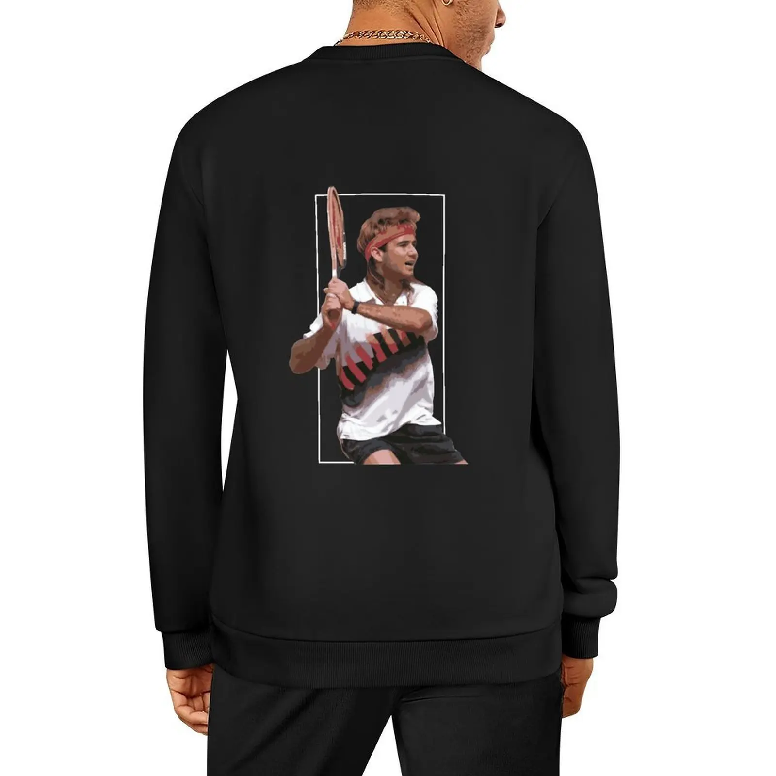 

Agassi 1990s Pullover men's clothes men clothing blouse winter clothes new in sweatshirts