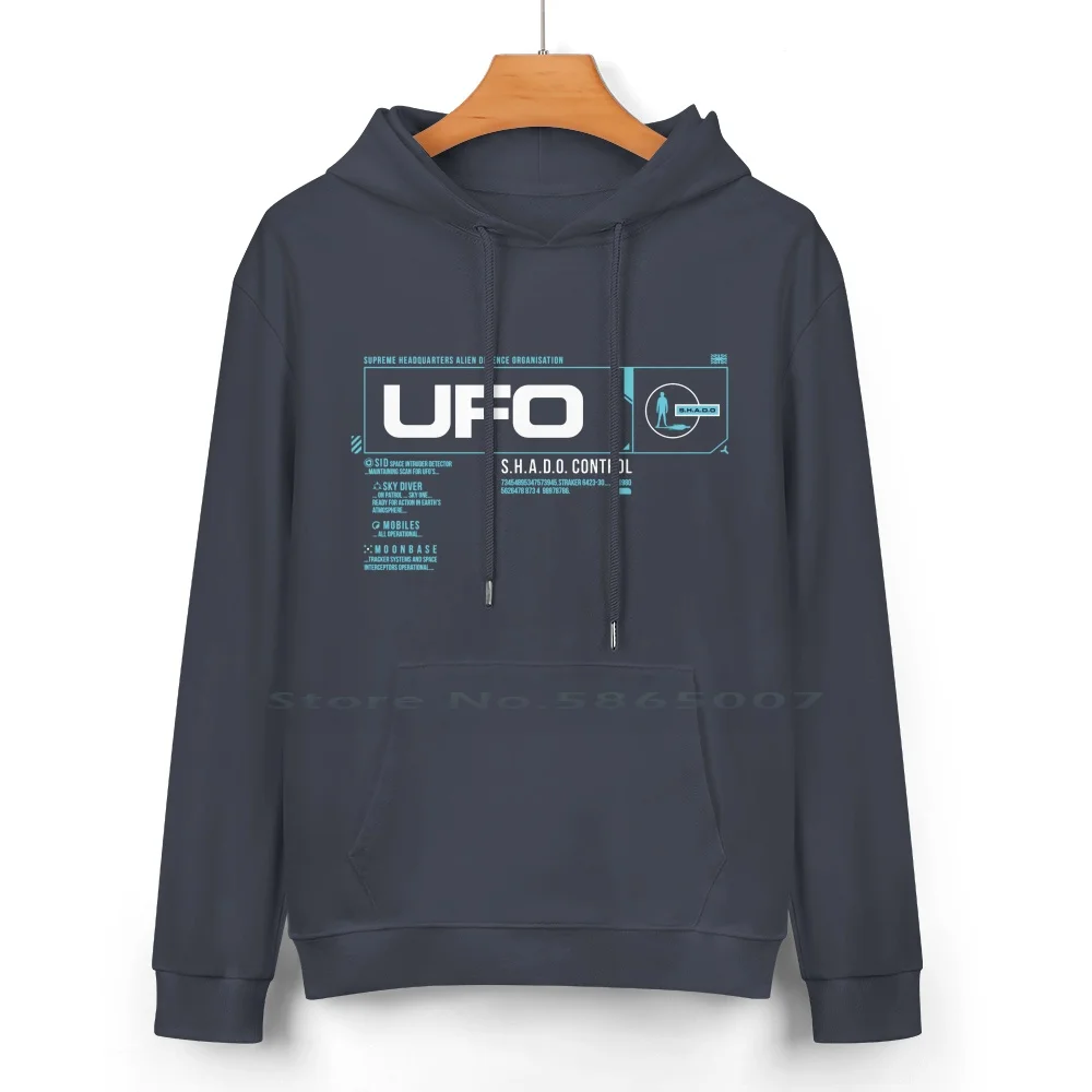 Ufo Pure Cotton Hoodie Sweater 24 Colors Anderson _ Ufo British Straker Interceptor Skydiver Shado Keith Alexander Foster Ellis