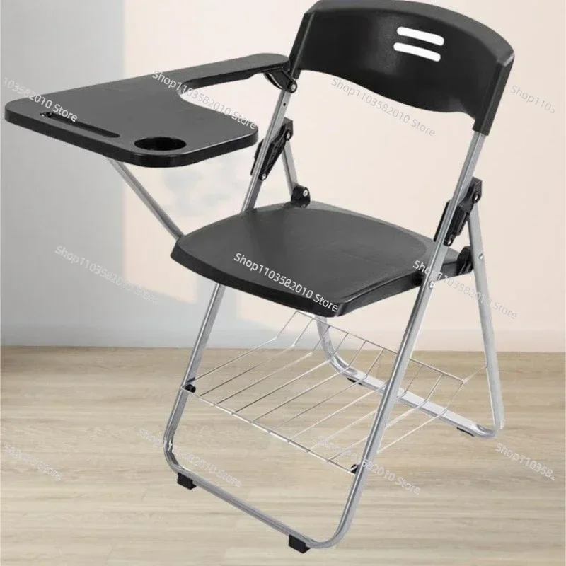 Training Chair Meeting  Writing Chair Integrated Training Chair With Writing Board Folding Hot New