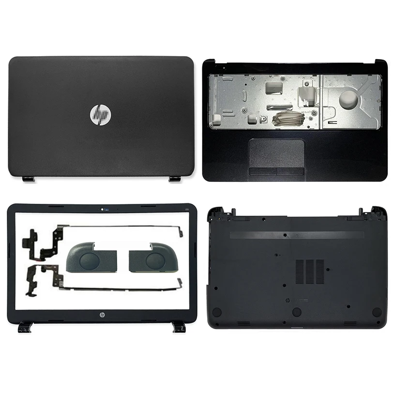 

For HP 15-T 15-H 15-G 15-R 15-Z 250 255 G3 761695-001 749641-001 Laptop LCD Back Cover Front Bezel Hinges Palmrest Bottom Case