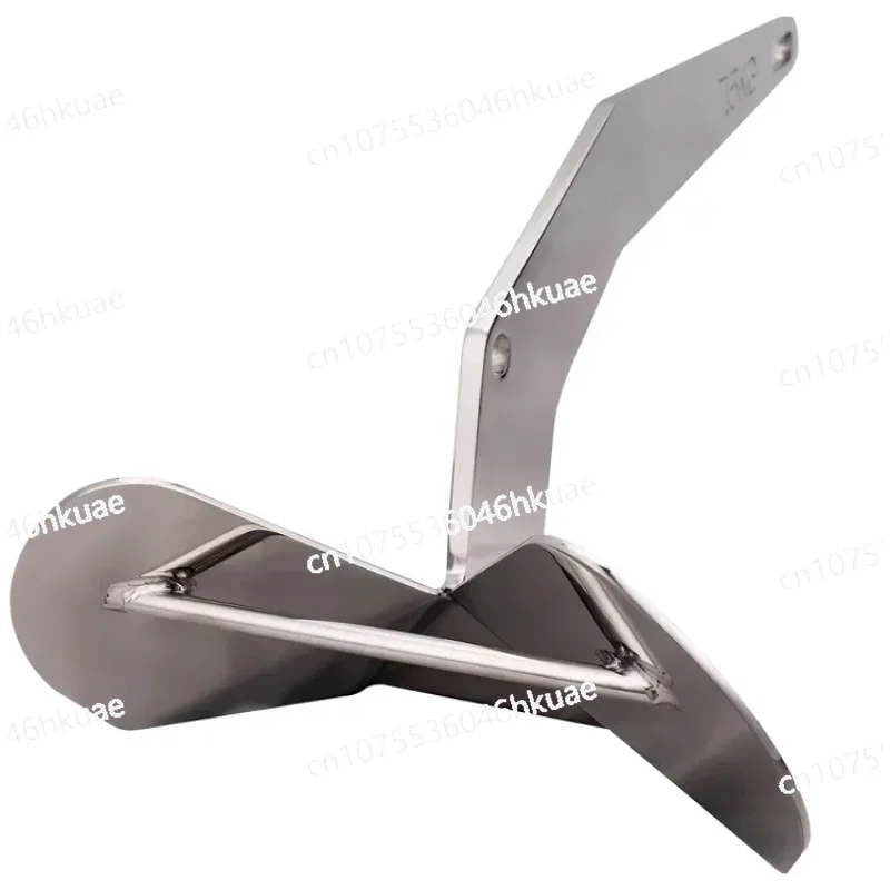 Marine Grade 316 Stainless Steel Delta Anchor 15Kgs Premium Custom Boat Anchors Heavy Duty Boat Anchor for Yacht Ship Vessel