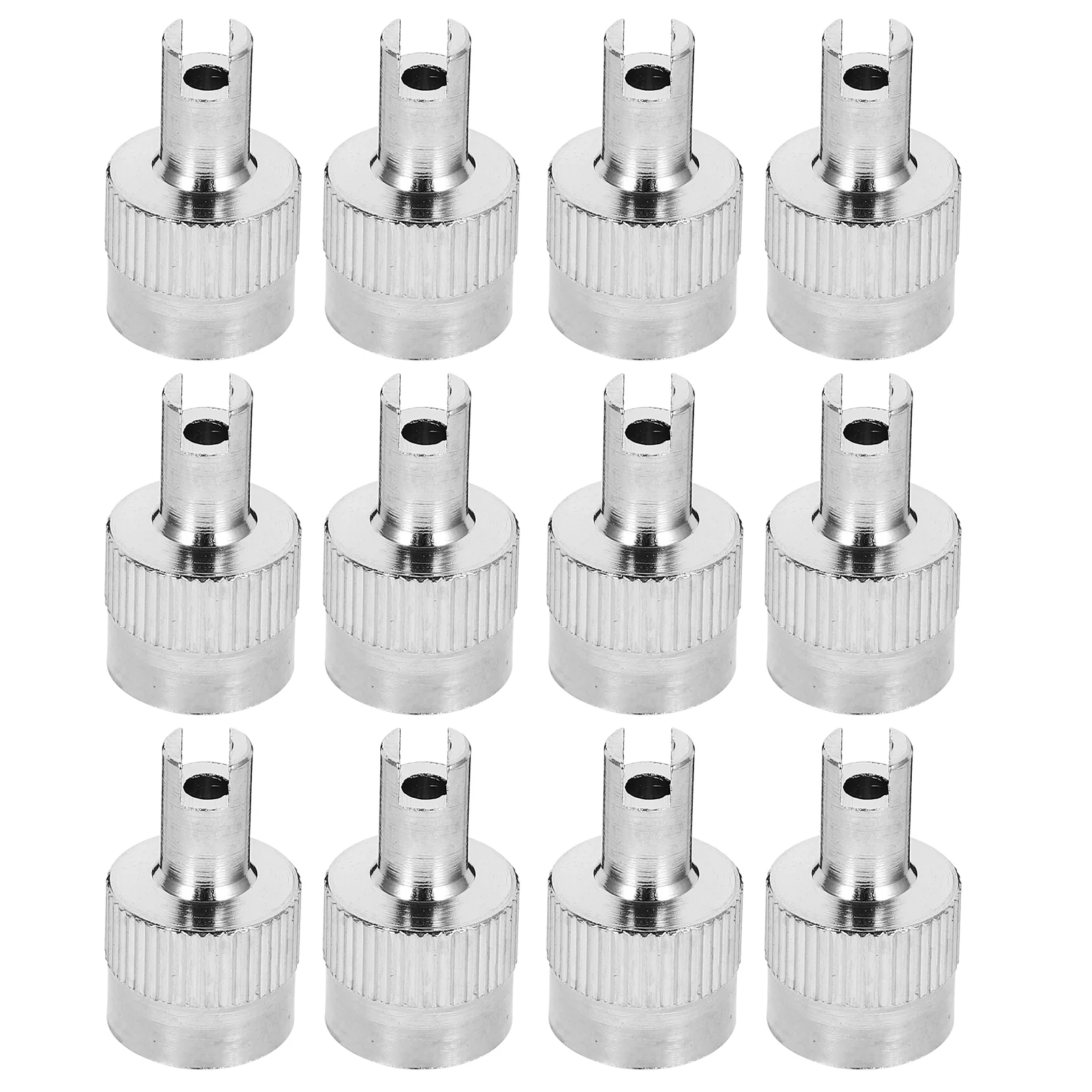 12 Pcs Car Valve Cover Decorative Tire Caps Vehicle Valves Pickups Funny Replacements Air Copper Stem Hydro