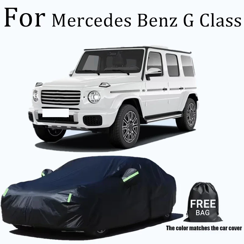 

For Mercedes Benz G Class W460 Cla Car Covers Outdoor Waterproof Dustproof Sun Rain Snow Protection Thick Oxford Cloth Full