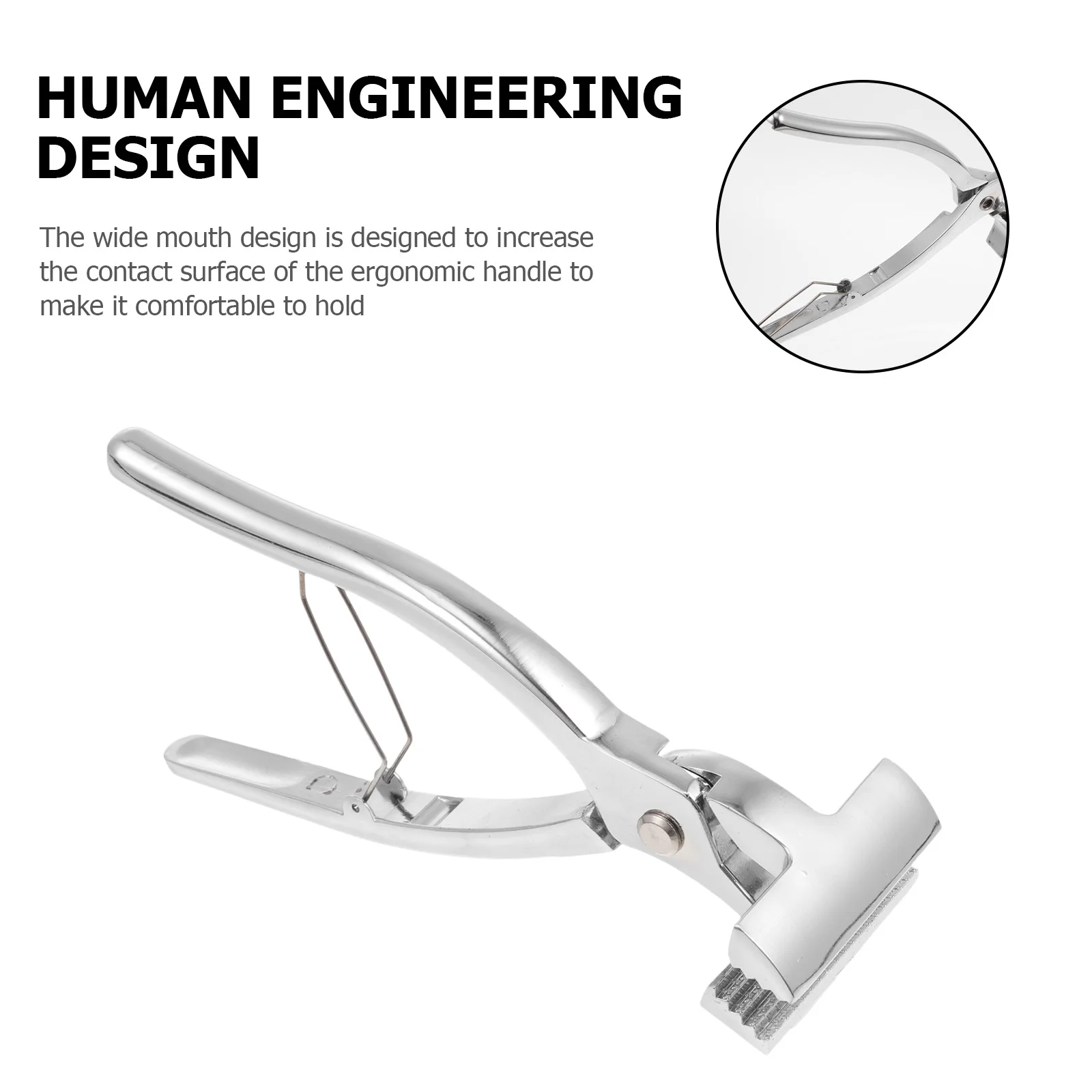 

1pc Canvas Stretching Plier Professional Tension Clamp For Oil Painting Canvas Frame Making Supply Wide Mouth Stainless Steel