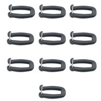 4pcs Webbing Hooks Key Chain Clip Hooks For Backpack Luggage for Strap Harness Nylon Webbing Camping Bag Belt Suitcase