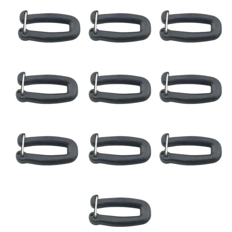4pcs Webbing Hooks Key Chain Clip Hooks For Backpack Luggage for Strap Harness Nylon Webbing Camping Bag Belt Suitcase