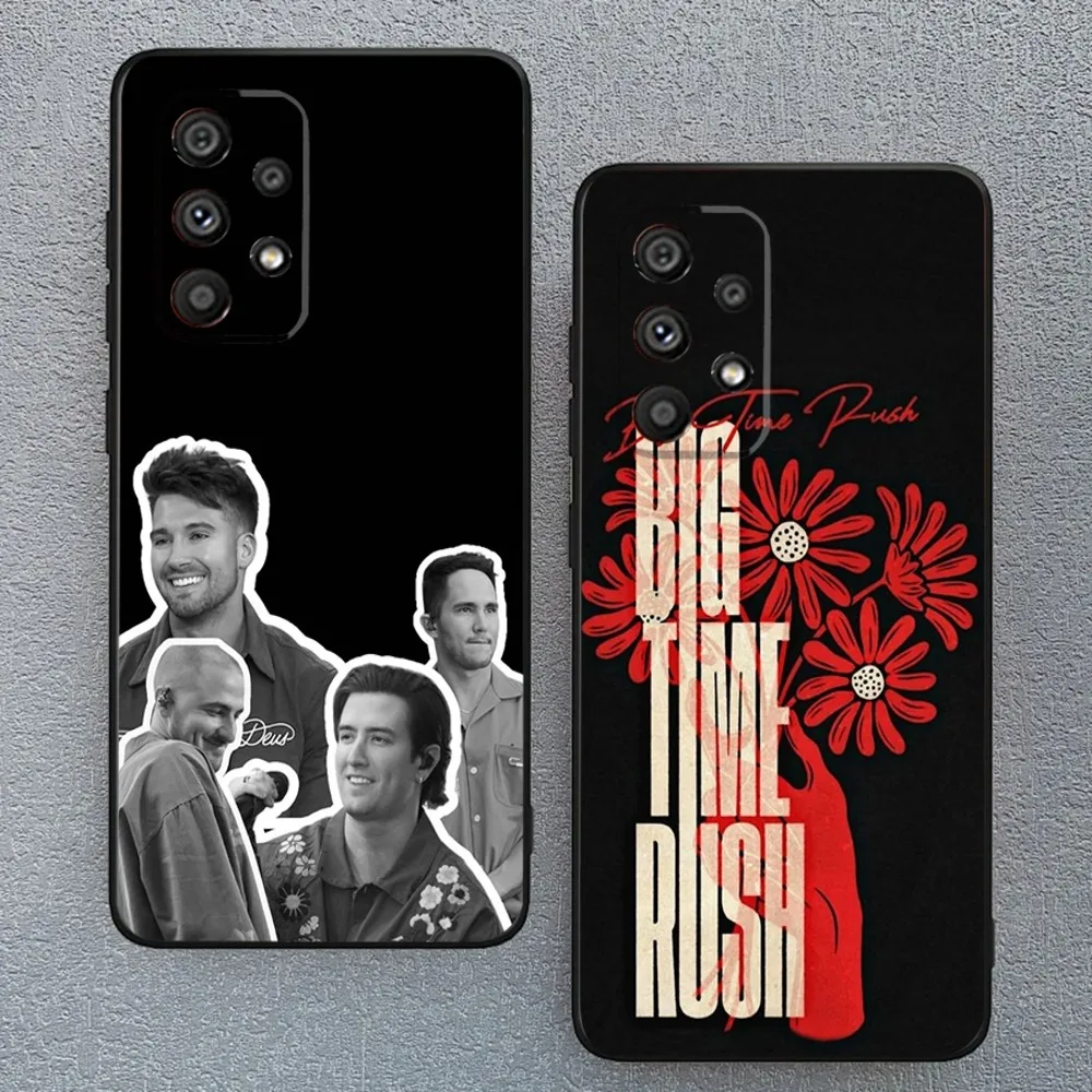 Combination Big Time R-Rush Phone Case For Samsung Galaxy A13,A21s,A22,A31,A32,A52,A53,A71,A80,A91 Soft Black Phone Cover