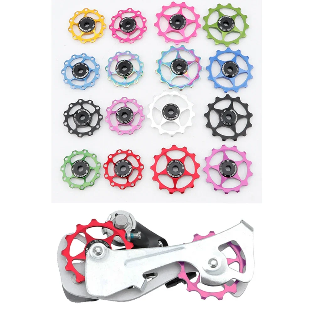 11-13T Wheel MTB Ceramic Bearing Jockeyy Pulley Road Bike Bicycle Rear Derailleur Guide Wheel With 4/5/6mm Shaft Bicycle Parts