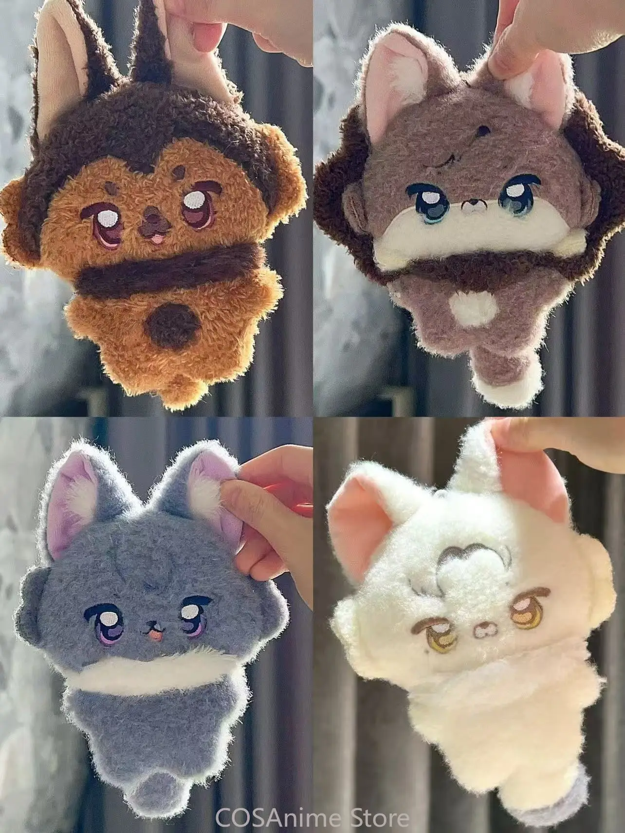 Tears of Themis Artem Wing Marius Luke Pearce Cute 10cm Anime Cosplay Animal Body Plush Cotton Doll Toys Hanging Pendant Mascot - view 4