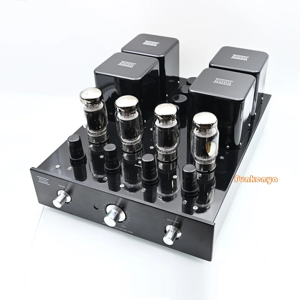 Single Ended Class A Tube Amplifier 55Wx2 Remote Control Hifi KT120 KT150 MP-501