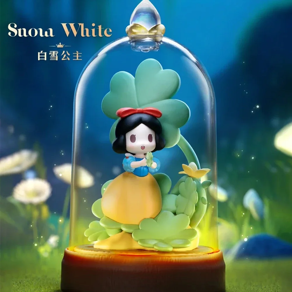 Disney Princess D-Baby Glass Flower Shadow Blind Box Cute Mini