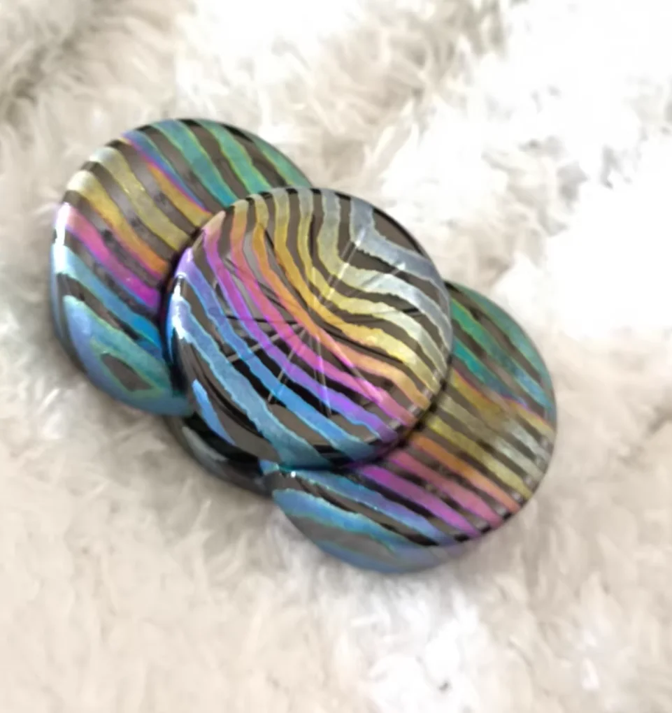 

Использованный спиннер EDC zircuti, гироскоп для кончиков пальцев, игрушка для снятия стресса