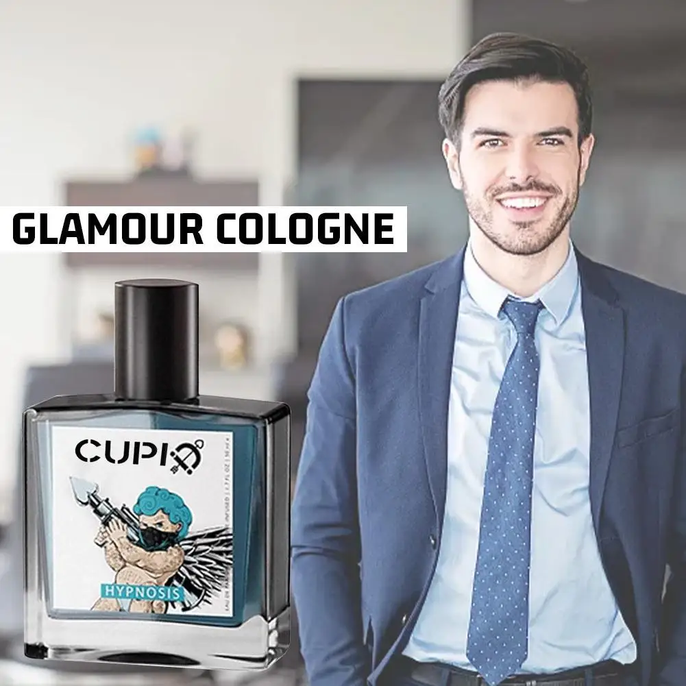 

50ml Original Cupid Men's Pheromone Cologne Lasting Mature Hypnotic Rich Fragrance High Quality Hombre Perfume Body Spray