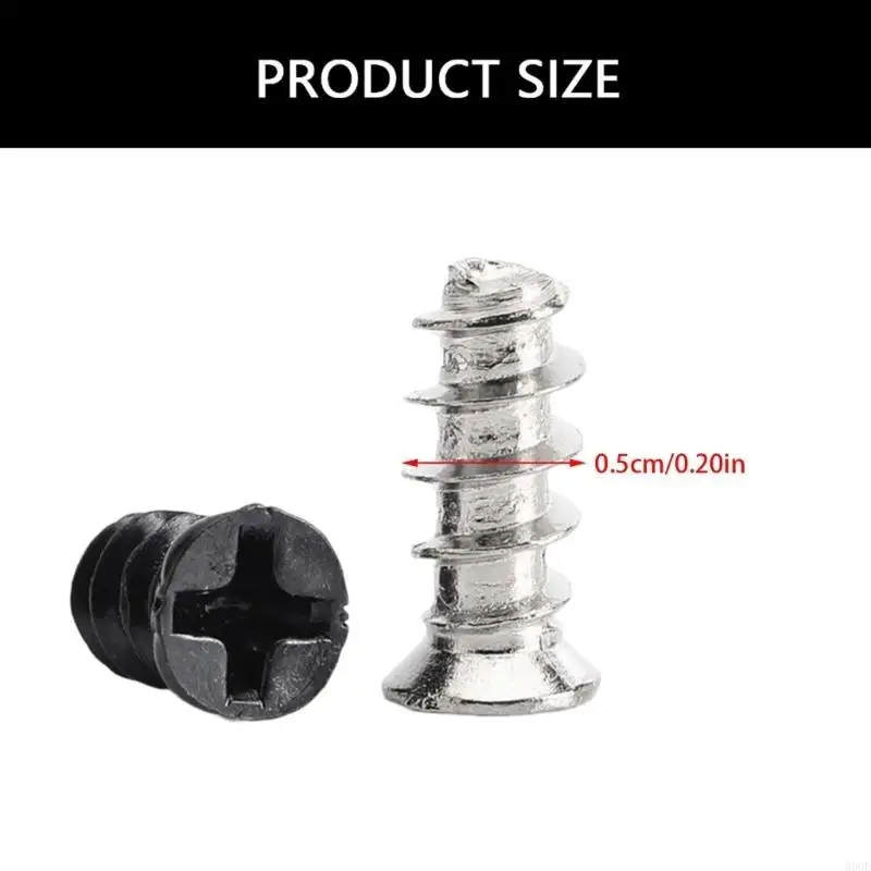 900F 400 Piezas Tornillos Ventilador Chasis PC M5x8mm Tornillos Computadora Acero Carbono para Reparación