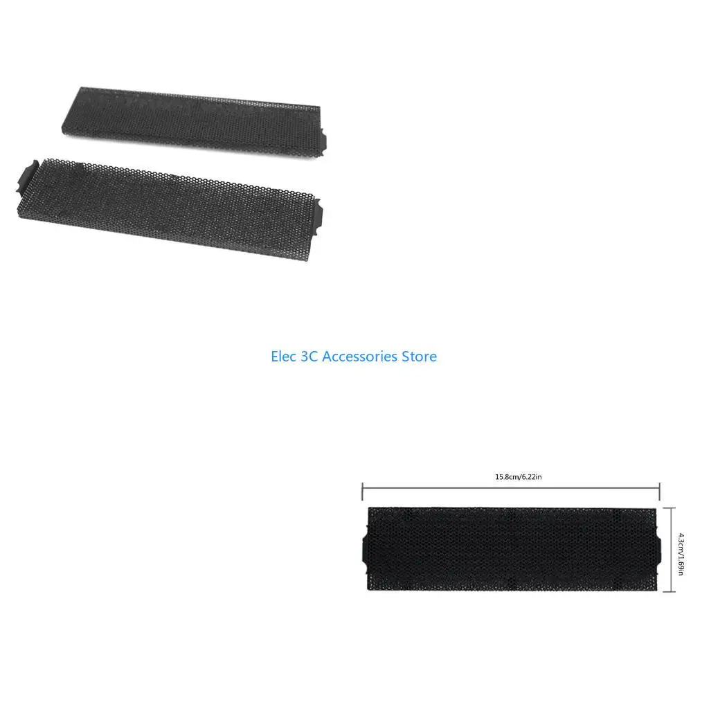 

Y51A 2 шт. Кронштейны оптического привода для корпуса ПК с пылезащитным покрытием 15,8x4,3 см, идеально подходят для чистых