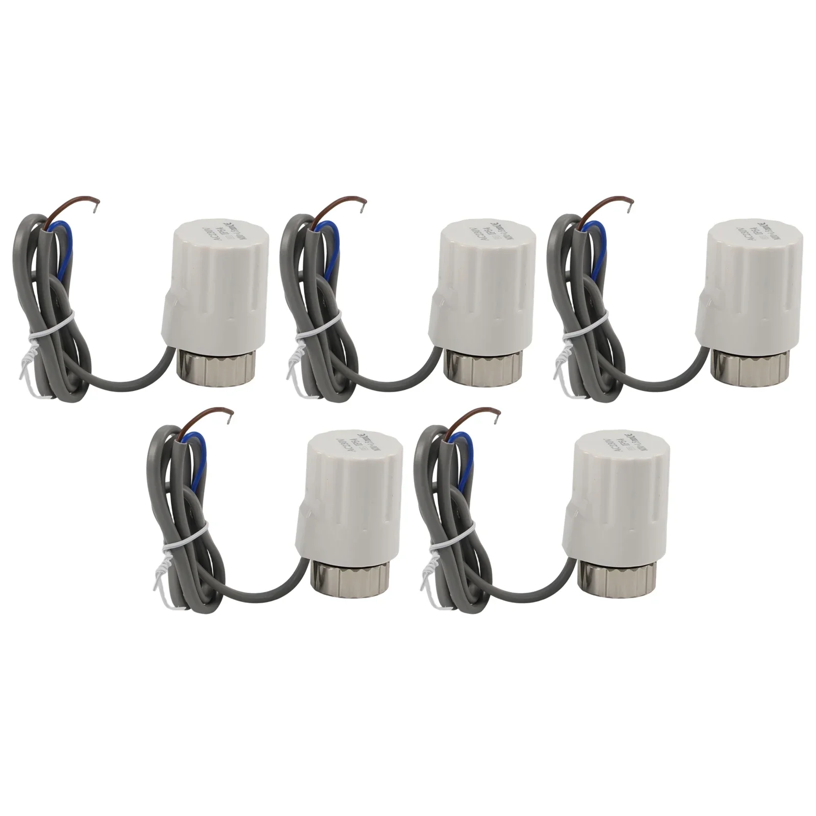 

Электрический привод нагревательного клапана 230 В, трещищенный материал, огнестойкий дизайн, защита IP54 для радиаторов, длина кабеля 60 мм