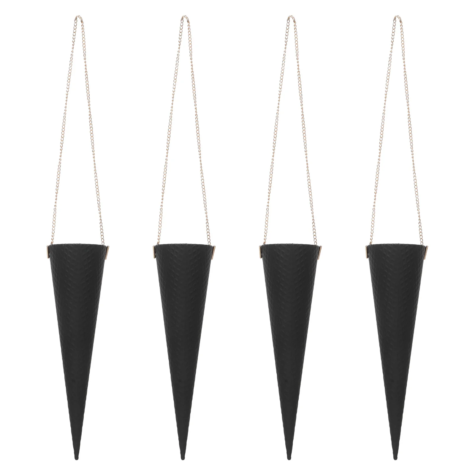 

4Pcs Stylish Ice Cream Cone Bouquet Holder Waterproof Portable Rose Arrangement Cones for Special Occasions Gift Wrapping