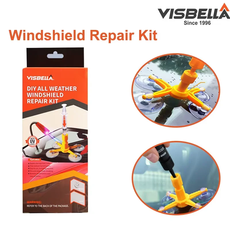 Automotive Glass Nano Repair Fluid Kit Cracked Car Windshield Repair Kit Resin | Wind Shield Car Glass Repair Set Glass Correcto