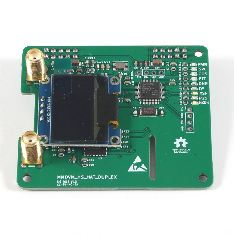 Módulo dúplex para Raspberry Pi, módulo práctico multifuncional, MMDVM, Hotspot, compatible con P25, DMR, YSF