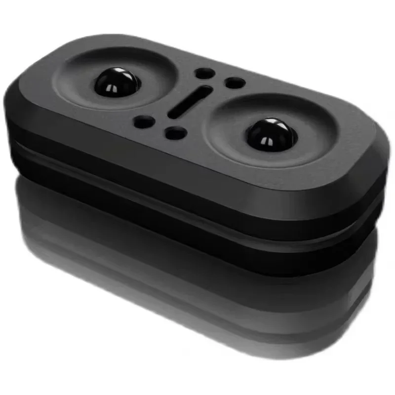 EDC البومة تململ المنزلق المغناطيسي المعادن دفع المنزلق تململ سبينر الكبار ضد الإجهاد الإجهاد الإغاثة اليد سبينر ADHD التوحد لعبة هدية