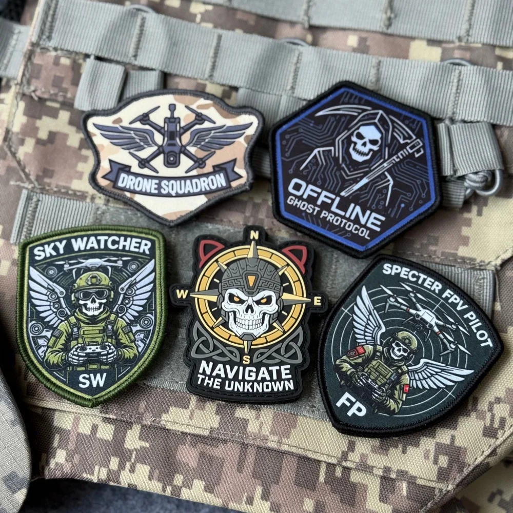 Drone Pilot Morale Tactical Patch 