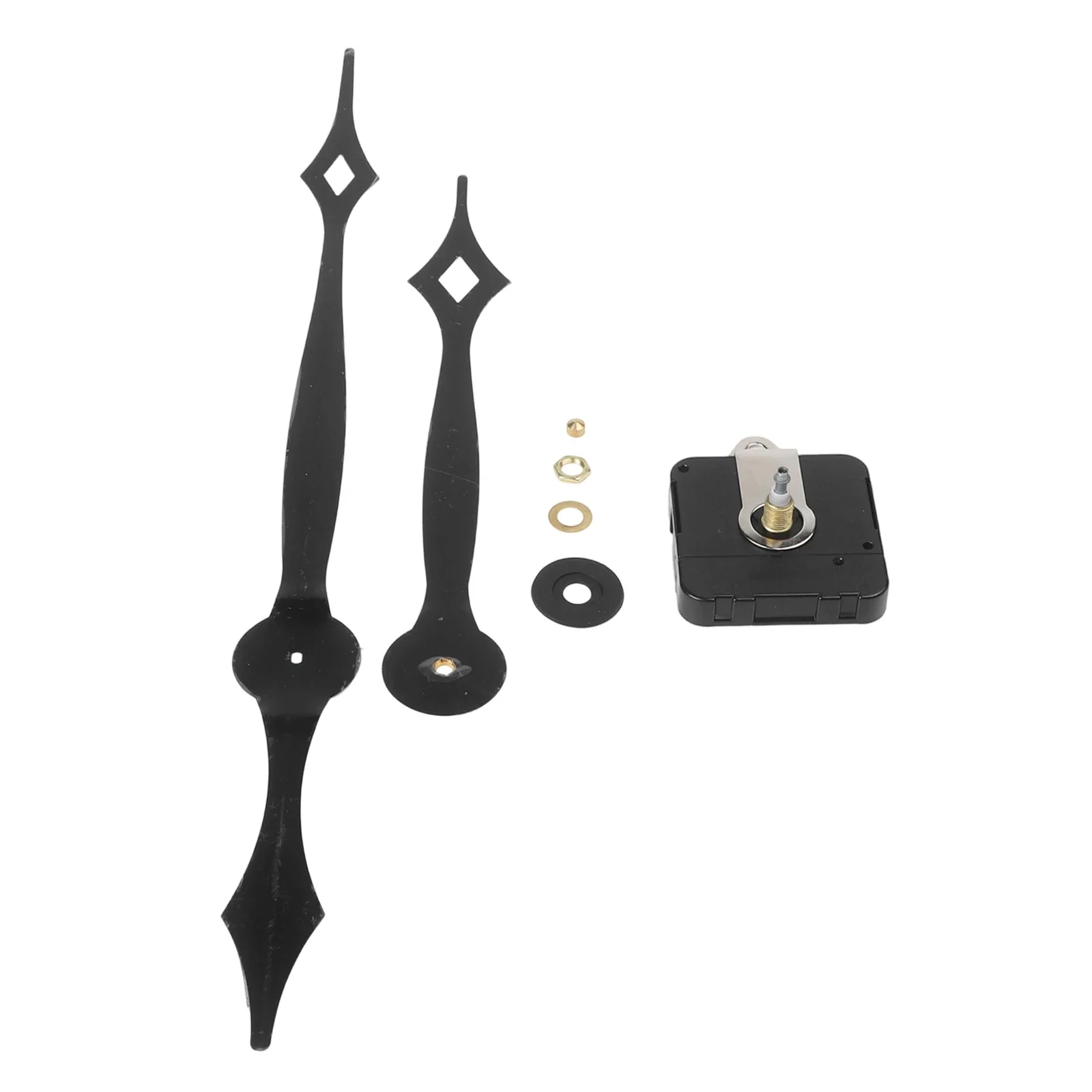 

Механизм для настенных часов 256 мм с часовой стрелкой, для самостоятельной сборки, с возможностью установки на декоративное зеркало, несколько вариантов длины оси