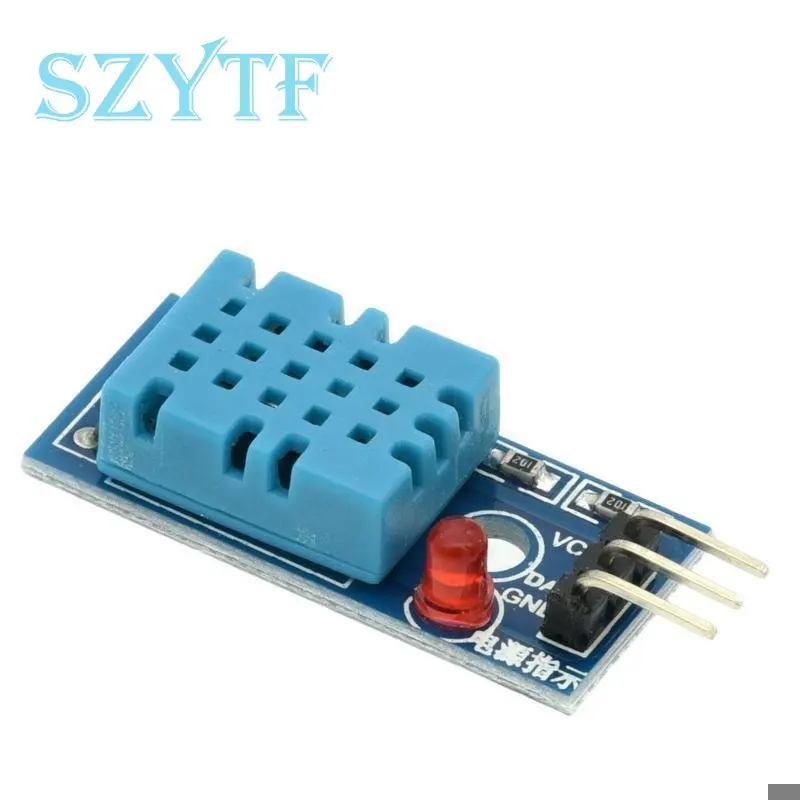 Single Bus Digital Temperature And Relative Humidity Sensor DHT11 Module With Cable Electronic Building Block Module For Arduino