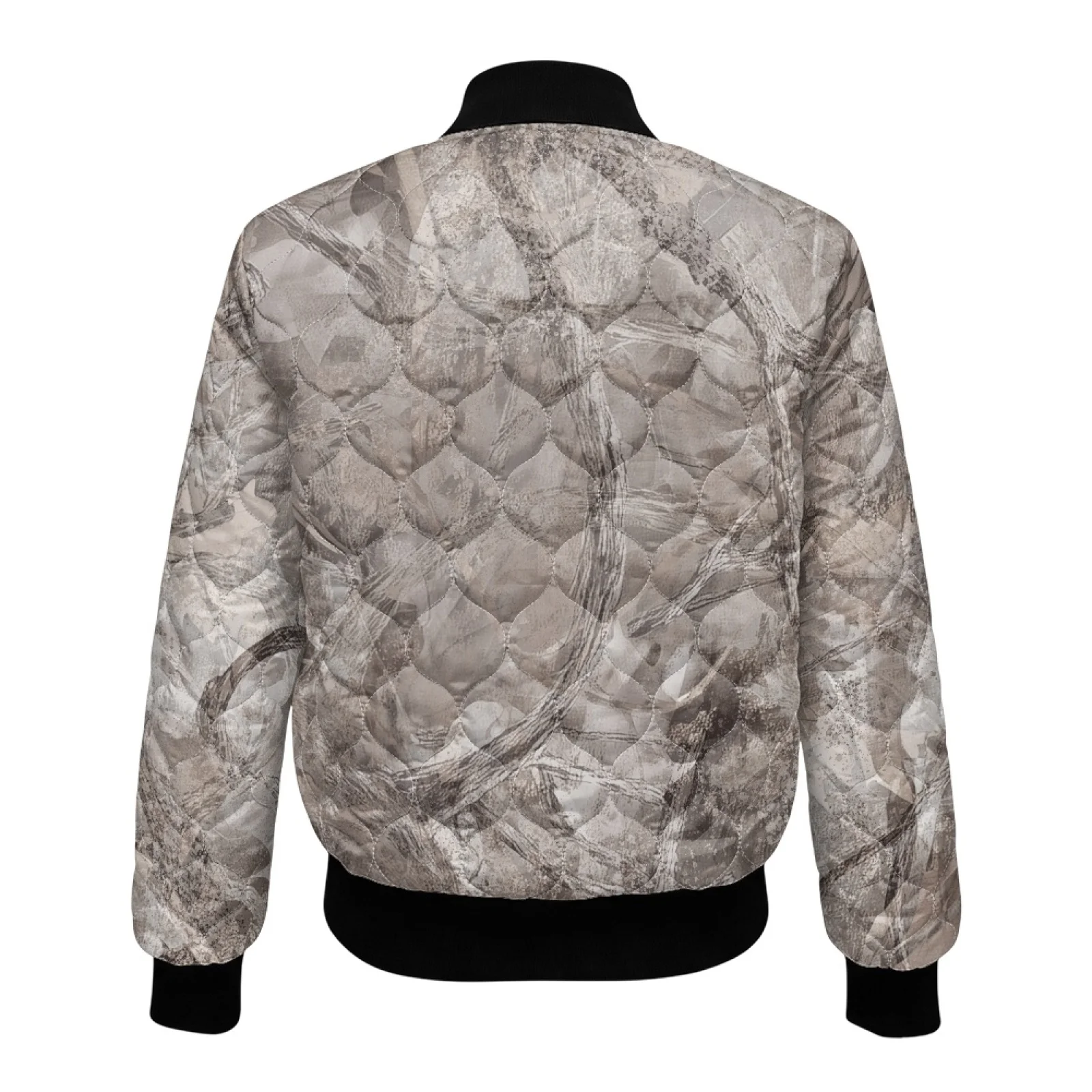 PENSTROLL Amo Ladies Warm Quilted Padded Short Zip Outer Coat Water-Resistant Cardigan Puffer Jacket for Commuting