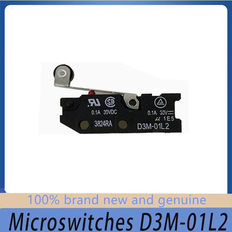 

Original D3M-01L2 Limit switch 0.1A 30VDC 1PCS