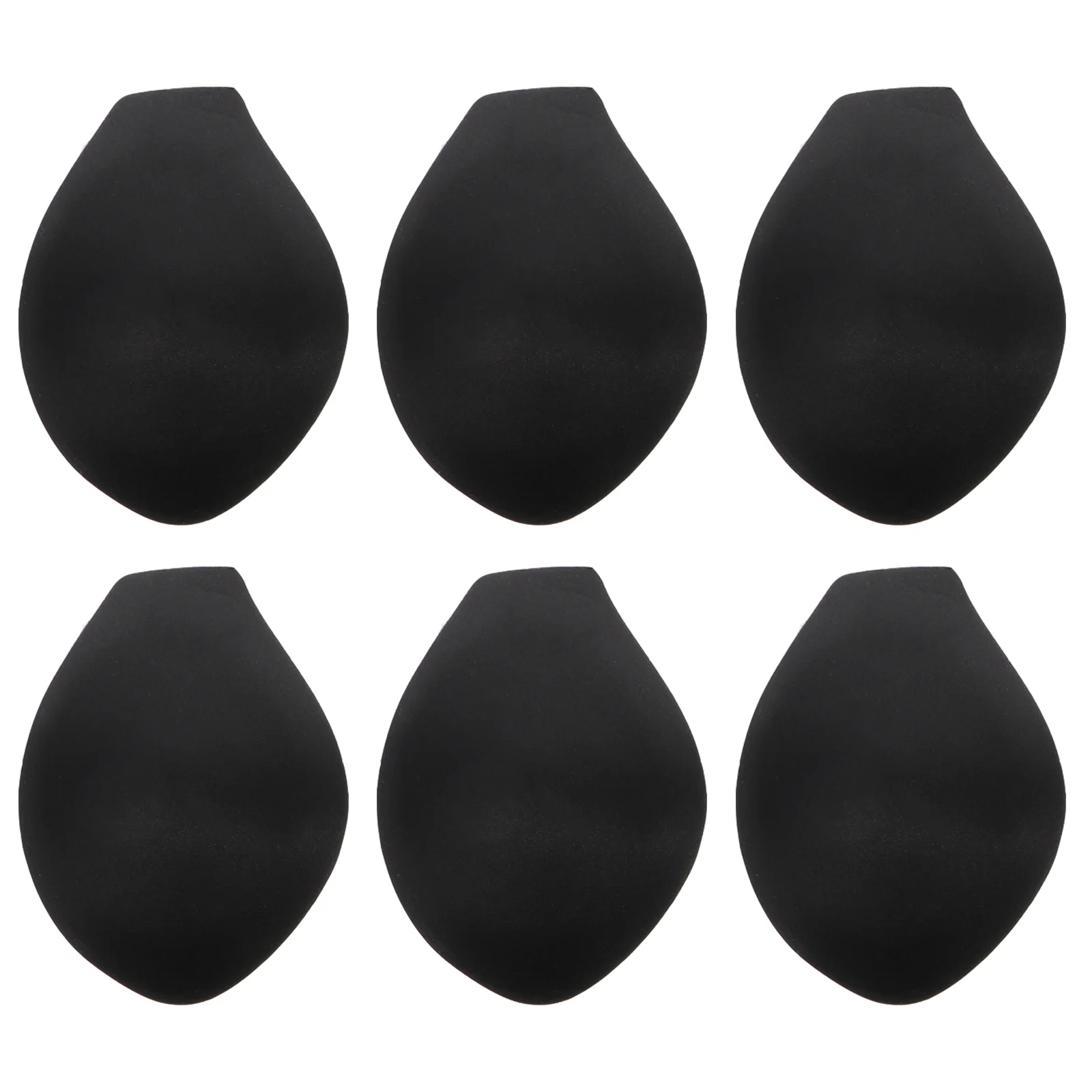 6 Pcs Swimtrunks 's Panty Spacers Pad for Bulge Sponge Mat Swimming Cover Enhancer Black Man